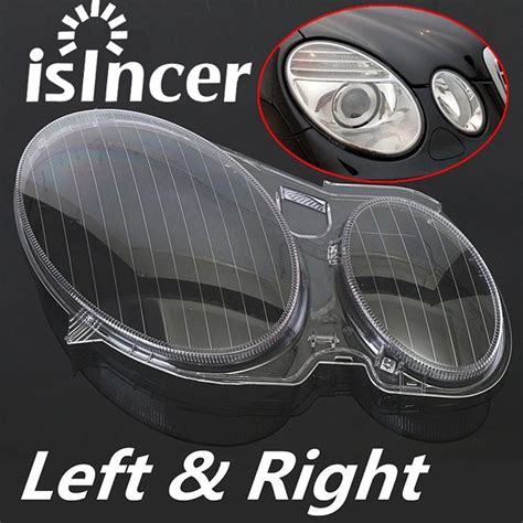 2Pcs Car Headlight Headlamp Lens Replacement Cover Right & Left for ...