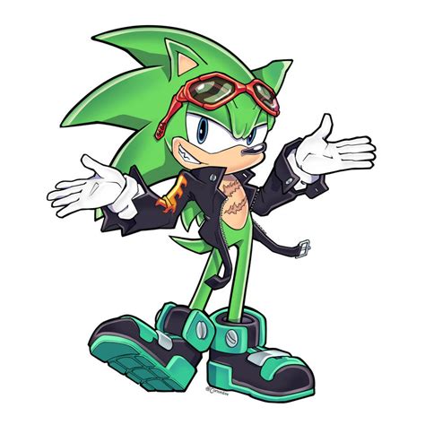 Scourge The Hedgehog by Comoedoe on DeviantArt