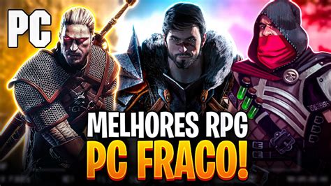 👾🎮OS MELHORES JOGOS DE RPG PARA PC FRACO QUE VOCÊ PRECISA JOGAR 🥈 Explore as vantagens de ...