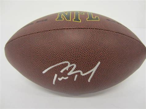 Sold Price: Tom Brady New England Patriots signed autographed football ...