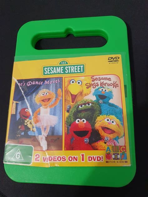 Sesame Street Zoe's Dance Moves & Sesame Sings Karaoke DVD Region 4 ...