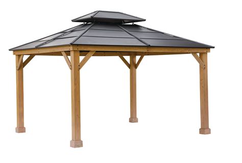 CANVAS Collingwood Outdoor/Patio Hard-Top Gazebo, 10-ft x 12-ft ...