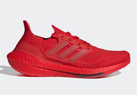 adidas Ultraboost 21 Vivid Red FZ1922 | SneakerNews.com