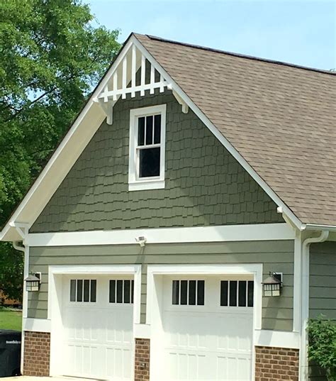 Ronnie made garage gable trim 4/30/16. | Gable trim, House exterior, Garage pergola