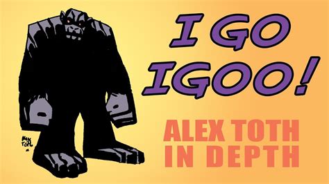 I Go Igoo! - The Herculoids' rock ape design - Alex Toth In Depth Episode 021 - YouTube