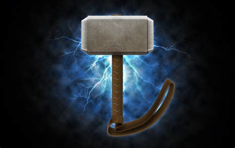 🔥 [48+] Thor's Hammer Wallpapers | WallpaperSafari