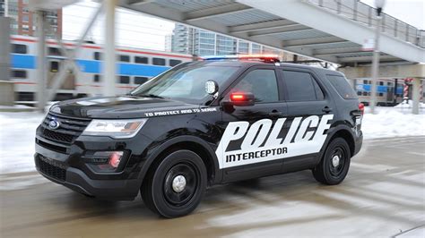 New Ford Police Interceptor Utility to Chase Bad Guys with Hybrid ...