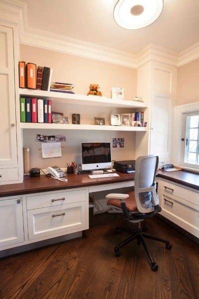 Top 50 Best Built In Desk Ideas - Cool Work Space Designs