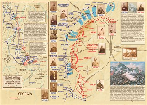 Kennesaw Mountain National Battlefield History Guide & Trail Map ...