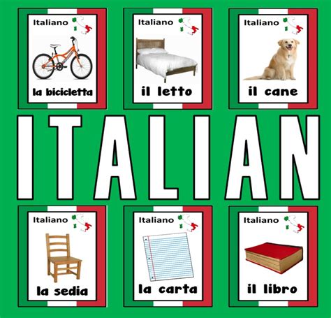 ITALIAN / ENGLISH LANGUAGE FLASHCARDS - DISPLAY ITALY GEOGRAPHY EUROPE ESL KS 1-4 | Teaching ...