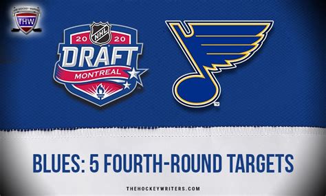 St. Louis Blues: 5 Fourth-Round Targets - The Hockey Writers - NHL Entry Draft - NHL News ...