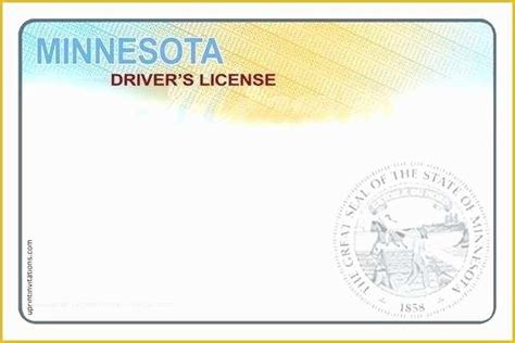 State Id Templates Download Free Of Blank Driving Licence Template Fine Drivers License ...