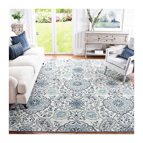 blue area rugs 8x10 - Small Living Room Design Ideas You'll Want to Steal