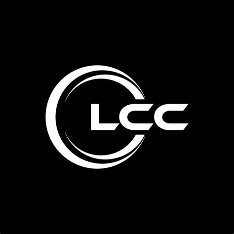 LCC letter logo design in illustration. Vector logo, calligraphy designs for logo, Poster ...