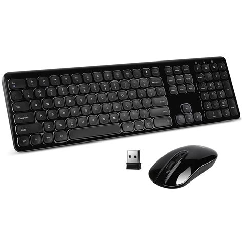 LeadsaiL Wireless Keyboard and Mouse, Wireless Mouse and Keyboard Combo ...