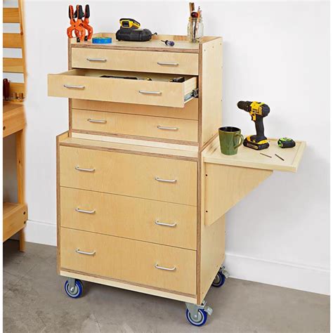 Wooden Tool Storage Cabinet Planset | www.resnooze.com