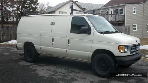 1997 Ford E350 Econoline Van Cargo Van Color White