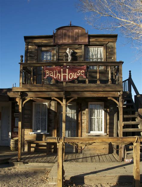 Pioneertown Hotel Town Building, Building Front, Old West Town, Old ...