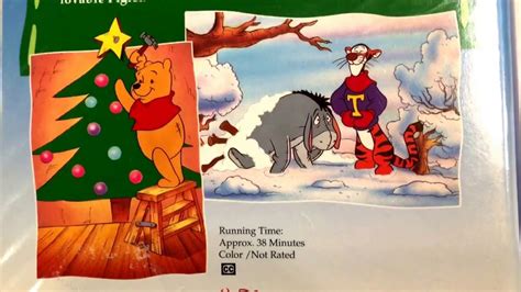 Winnie the Pooh And Christmas Too * Walt Disney Animated * VHS Movie ...