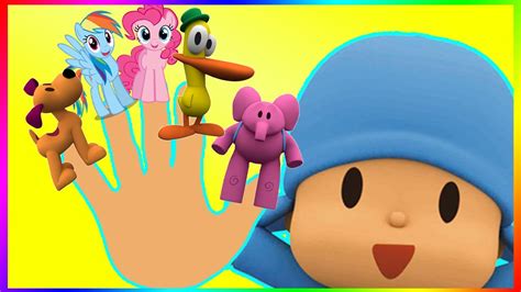 Pocoyo Finger Family song | Playdoh pocoyo daddy finger - YouTube