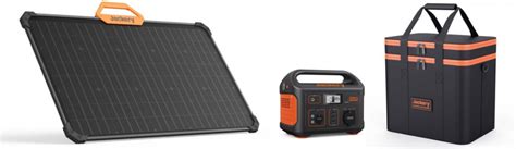 Jackery Explorer 500 EU + SolarSaga 100 solar panel + bag - Foto Erhardt