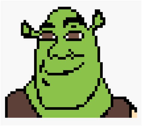 Shrek Pixel Art Grid | Images and Photos finder