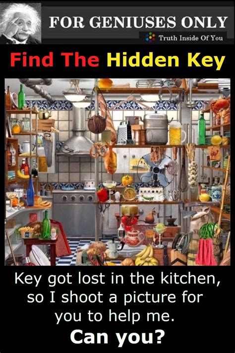 Find The Hidden Key - Truth Inside Of You