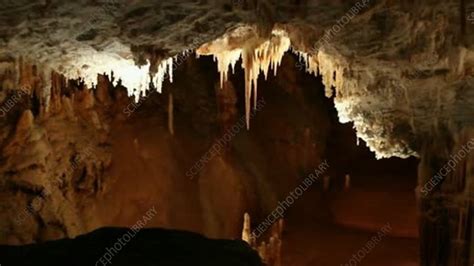 Limestone cave formations - Stock Video Clip - K004/3933 - Science ...