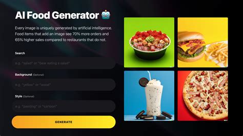 The first AI food photo generator has launched for restaurant menus - should food photographers ...