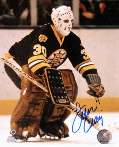 Jim Craig autographed 8x10 photo (Boston Bruins)