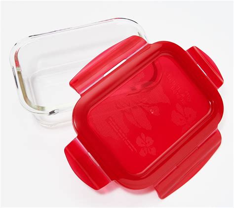 Lock & Lock 4-Piece Glass Rectangle Storage Container Set - Page 1 — QVC.com