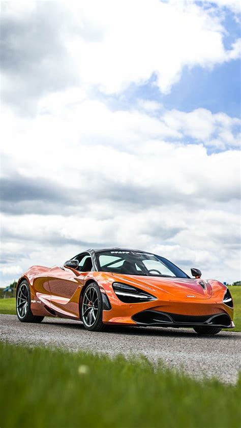 McLaren 720S, orange, car, supercar, sports, america, new, HD mobile ...