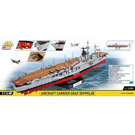 Aircraft Carrier Graf Zeppelin (COBI-4826) \ Ships and boats \ Cobi.eu