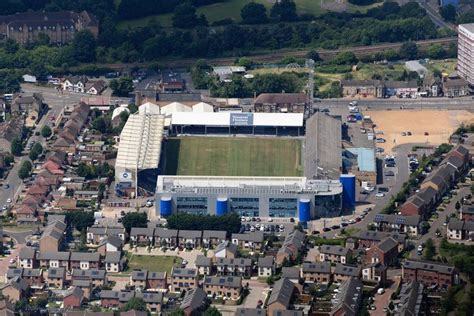 Peterborough United London Road football ground - Weston Homes Stadium aerial image | Aerial ...