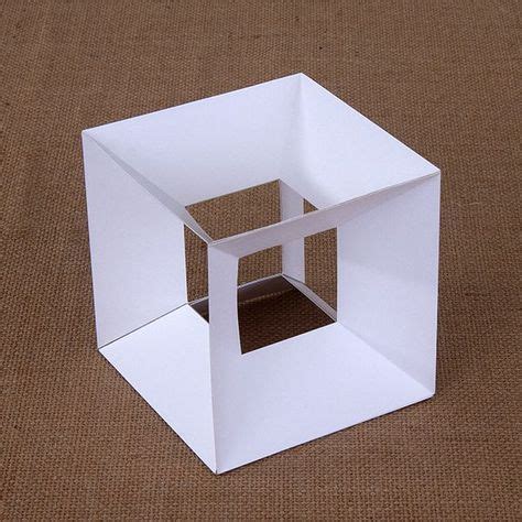 Art cube, Paper architecture, Geometric art