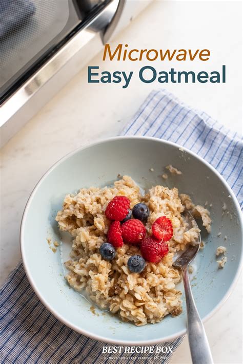 Microwave Oatmeal Recipe EASY 4 Min Breakfast | Best Recipe B