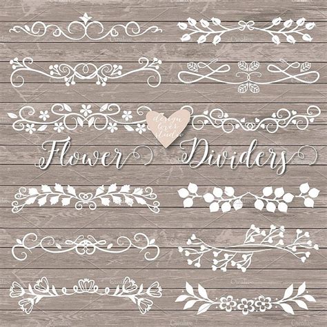 Vector Floral Dividers cliparts | Vintage paper background, Thank you ...