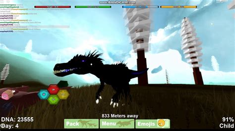 Growing Albino Terror Roblox Dinosaur Simulator - YouTube