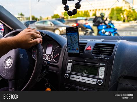 Car Dashboard View Image & Photo (Free Trial) | Bigstock