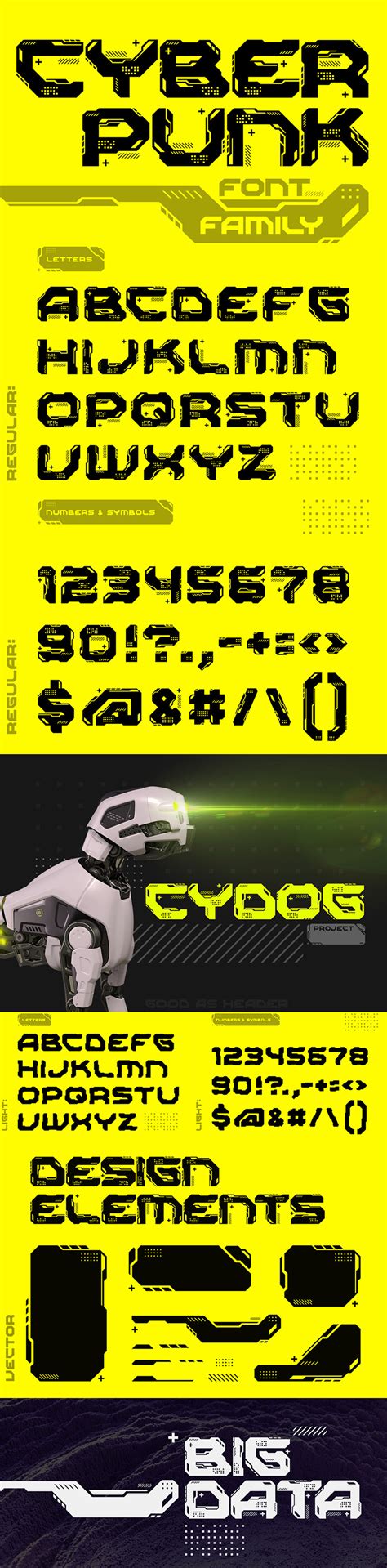 Cyberpunk Style Font on Behance