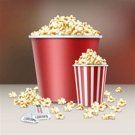 Royalty Free Popcorn Bucket Clip Art, Vector Images & Illustrations ...