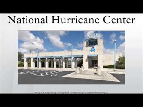 National Hurricane Center - YouTube