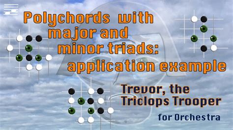 Polychords with Major and Minor Triads: Application Example - YouTube