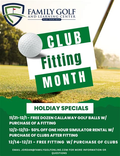 Club Fitting & Repair - Family Golf and Learning Center