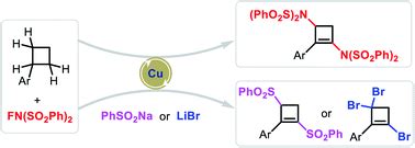 Copper-catalyzed radical cascade reaction of simple cyclobutanes ...