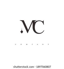 Initial Mc Monogram Logo Vector Stock Vector (Royalty Free) 1897060807 ...