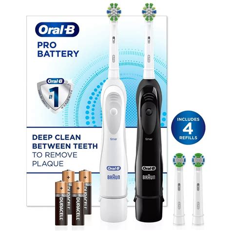 Oral-B Pro Advantage Battery Powered Toothbrush (2 Pack) - Walmart.com - Walmart.com