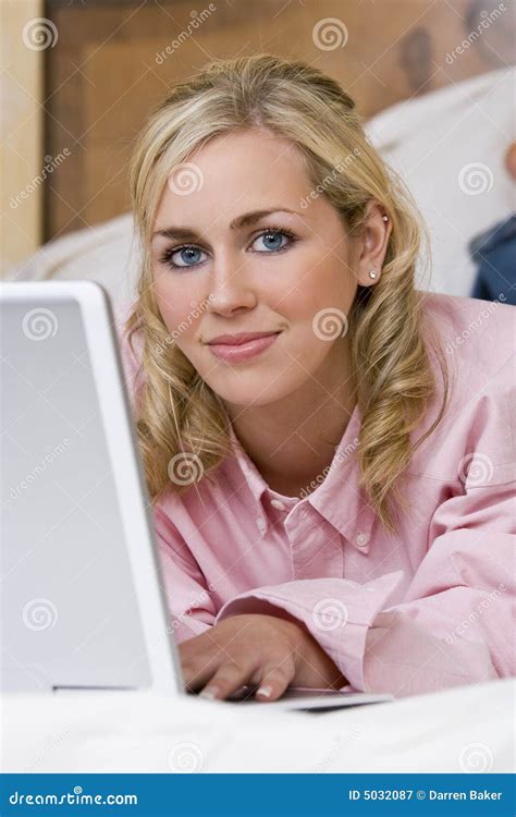 Laptop Smiles stock image. Image of pink, computer, date - 5032087