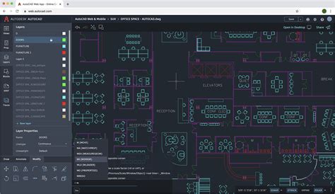 Application Web AutoCAD | Programme officiel de CAO en ligne AutoCAD | Autodesk