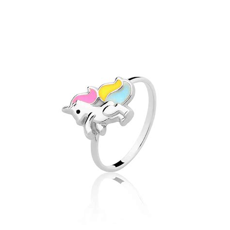 Anillo Unicornio Niña Plata 925 - Baliq